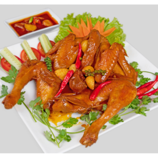 GÀ HẤP MẮM NHĨ